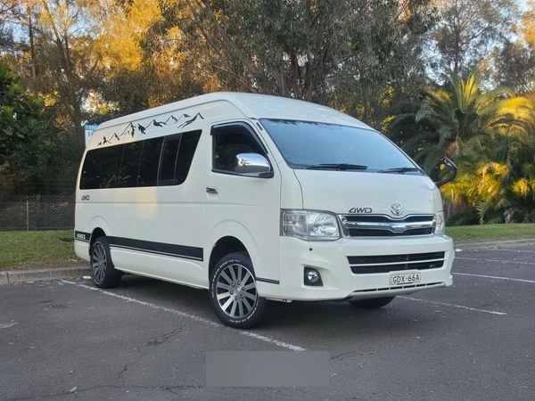 2011 Toyota HiAce SLWB High Roof 4WD Automatic Petrol