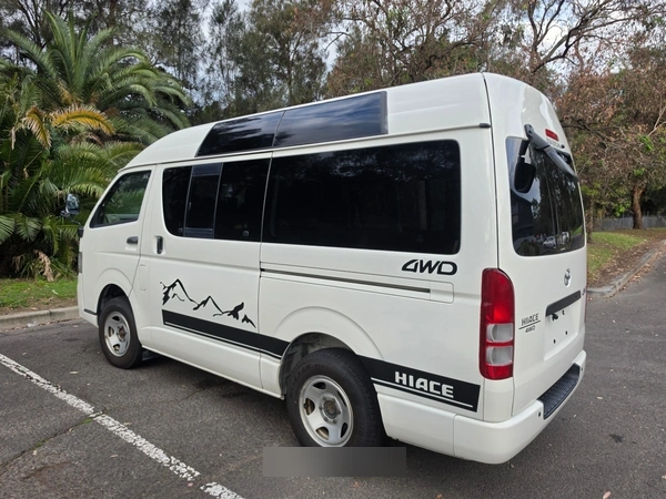 2012 Toyota HiAce LWB High Roof 4WD Dual Air-Conditioning