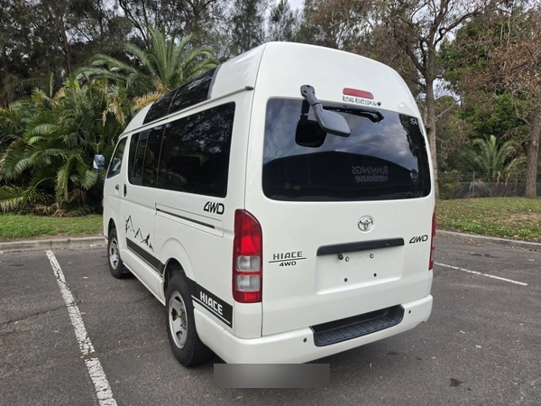 2012 Toyota HiAce LWB High Roof 4WD Dual Air-Conditioning