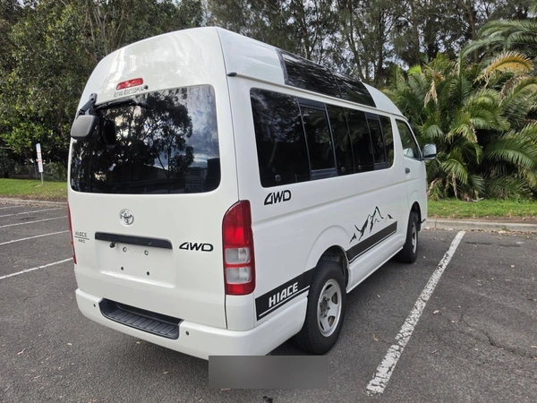 2012 Toyota HiAce LWB High Roof 4WD Dual Air-Conditioning
