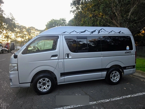 2012 Toyota HiAce Trailmaster 4WD Turbo Diesel Automatic