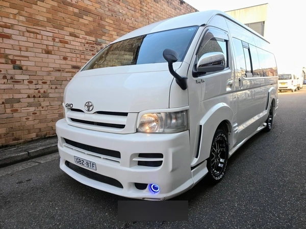 2007 Toyota HiAce SLWB Wide Body High Roof 4WD Automatic