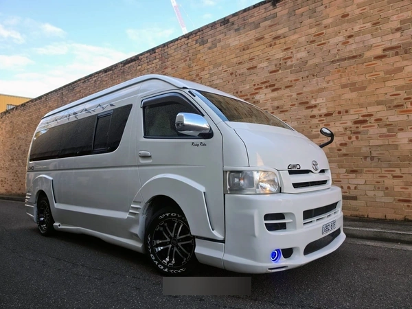 2007 Toyota HiAce SLWB Wide Body High Roof 4WD Automatic