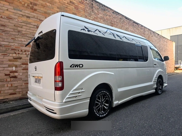 2007 Toyota HiAce SLWB Wide Body High Roof 4WD Automatic